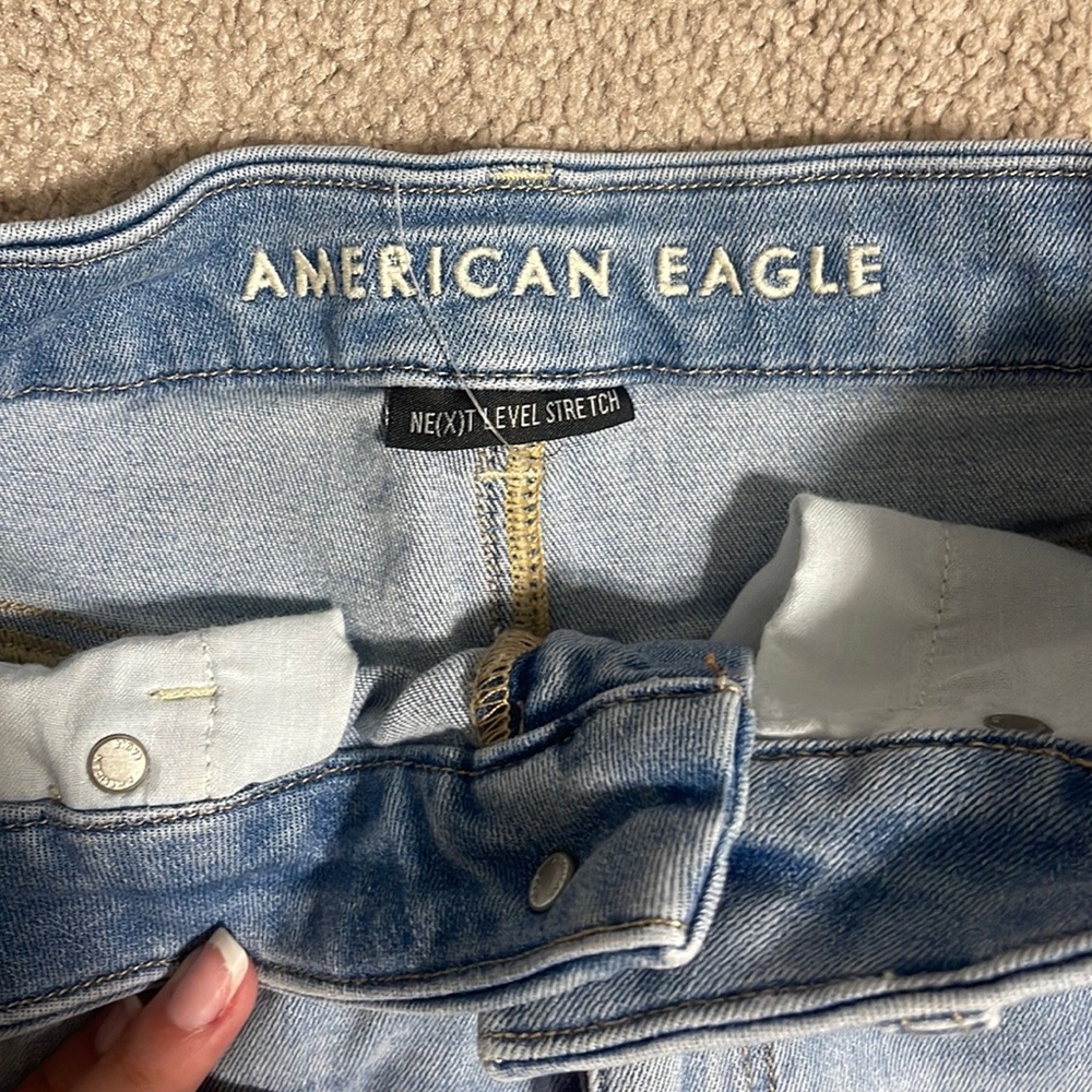 American Eagle next level stretch Jean shorts